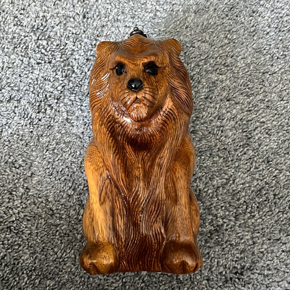Timmy woods full body lion purse